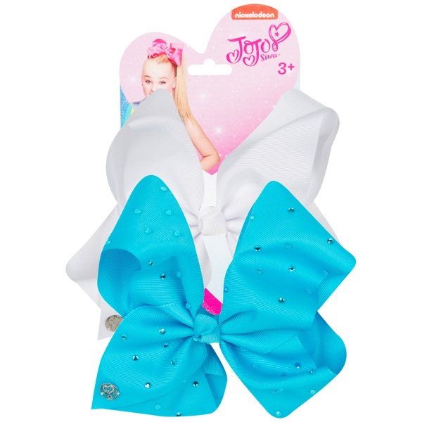 JoJo Siwa Bows Set White/Neon Blue - Other Arts 