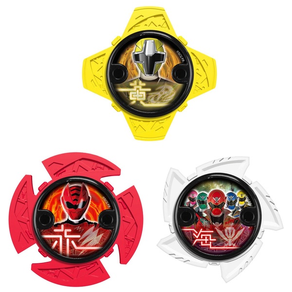 Power Rangers Ninja Steel 3 Star Pack (Star 3, 119, 153 