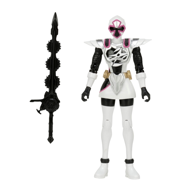 Power Rangers Ninja Steel 12.5cm White Ninja Master Ranger - Smyths ...