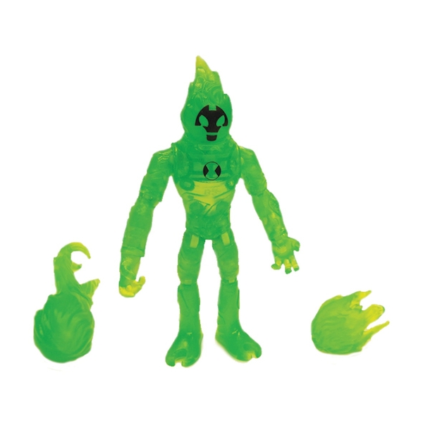 Ben 10 10cm Translucent Heatblast Action Figure Smyths Toys Ireland - ben 10 transforms into thanos roblox ben 10 simulator