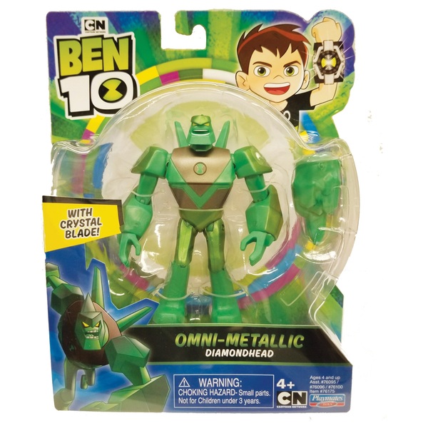 Ben 10 Action Figures Metallic Theme Diamond Head Smyths Toys Uk