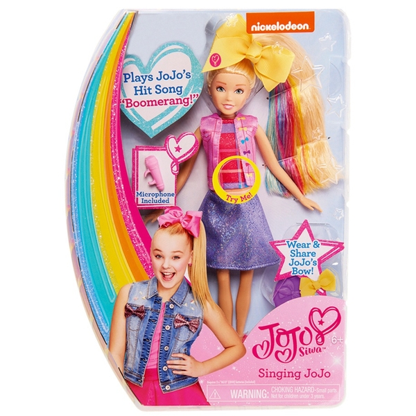 jojo siwa boomerang doll singing jo dolls toys