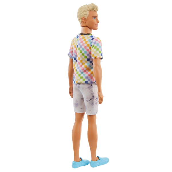 Ken Fashionistas Doll 174 Check Shirt | Smyths Toys UK