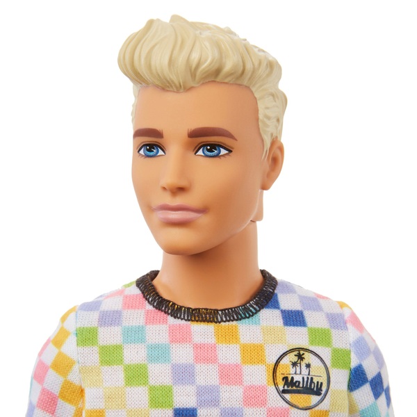 Ken Fashionistas Doll 174 Check Shirt | Smyths Toys Ireland