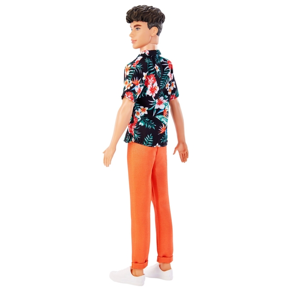 Barbie Fashionista Ken Doll 184 Tropical Print | Smyths Toys Ireland