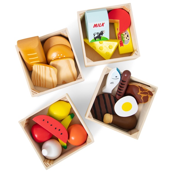 wooden play food smyths
