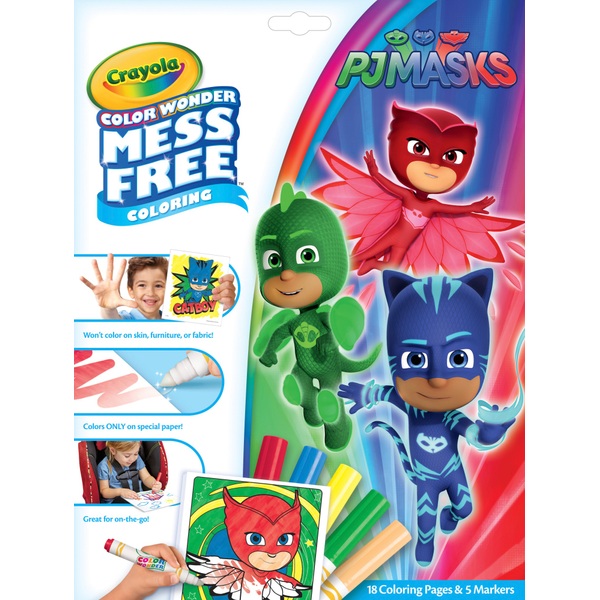 Crayola PJ Masks Colour Wonder Crayola Smyths Toys UK