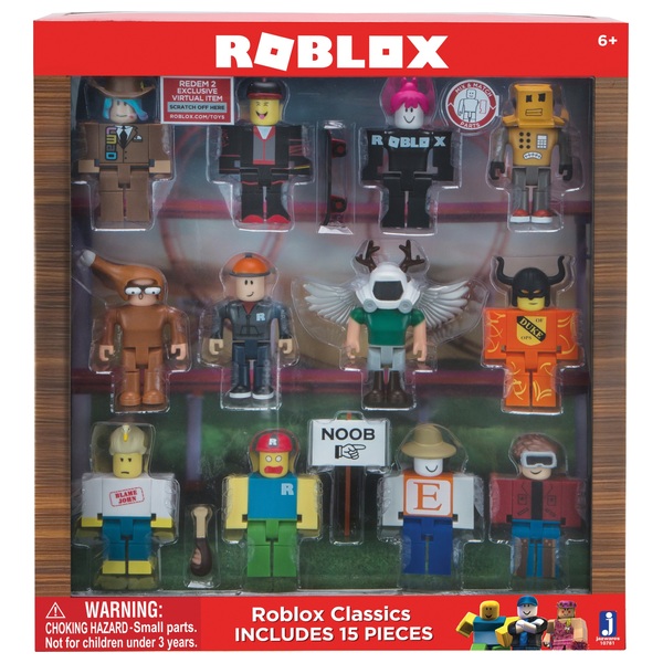 Roblox Classics 12 Figure Pack Exclusive To Smyths Toys Superstores - roblox vip price