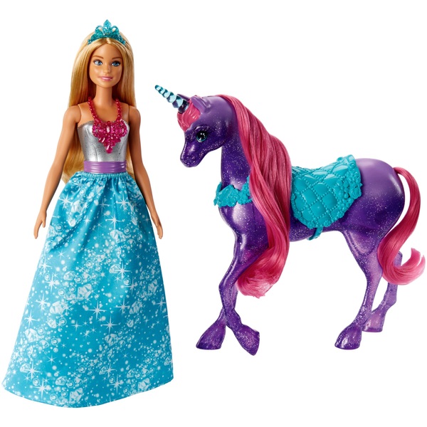 chelsea doll and unicorn