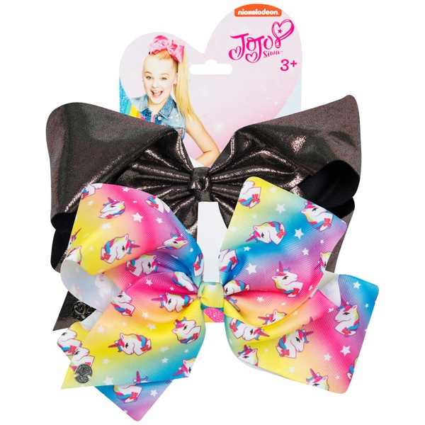 JoJo Siwa Bows Set Unicorn/Gunmetal - Jo Jo Siwa UK