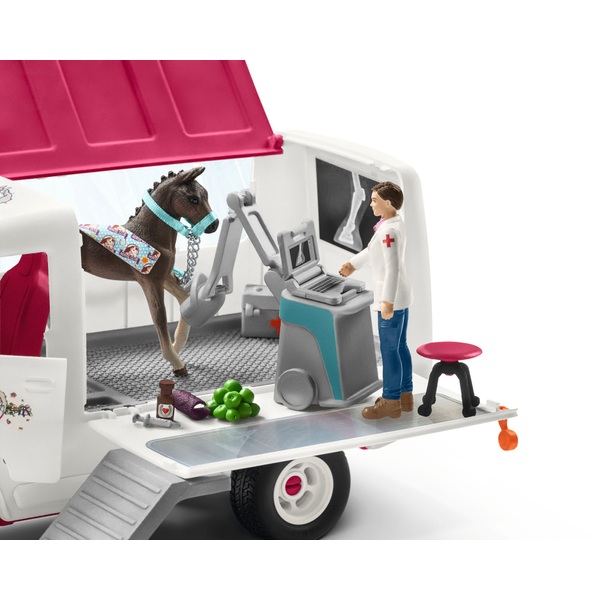 Schleich Horse Club Mobile Vet Van with Hanoverian Foal 42370/42439 ...