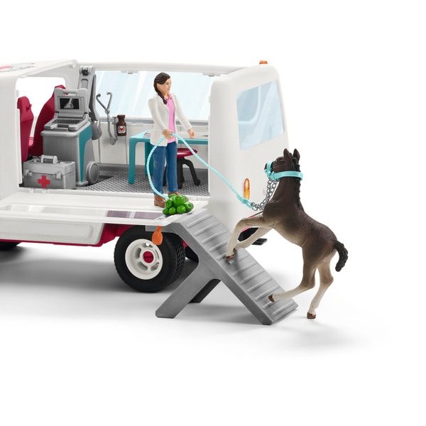 Schleich Horse Club Mobile Vet Van With Hanoverian Foal 42370/42439 ...