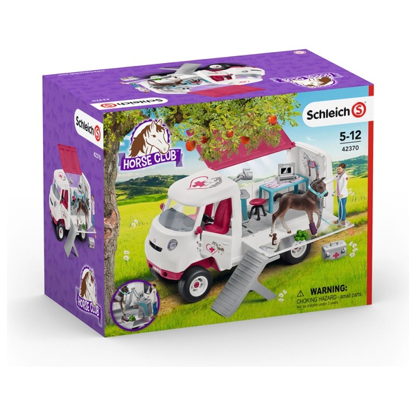 Schleich Horse Club: Mobile Vet & Foal Playset - Schleich Farm UK