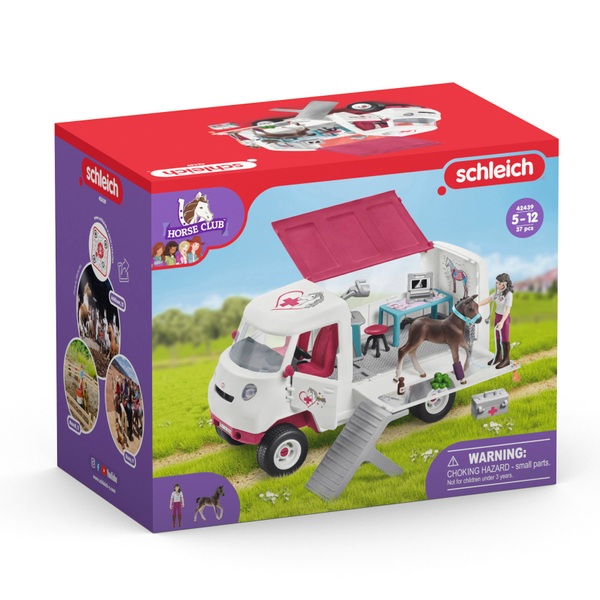 Mobile Vet Van with Hanoverian Foal Horse Club Stable Schleich 42370 