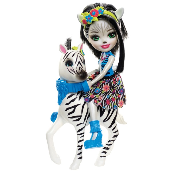 enchantimals zebra doll