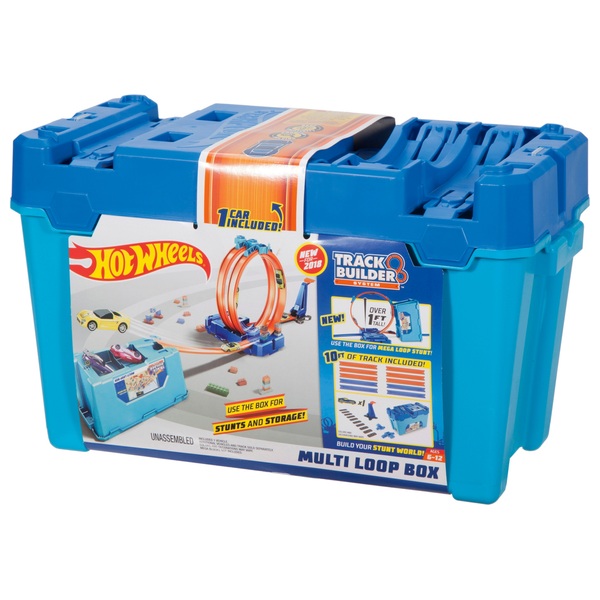 Hot Wheels Track Builder Multi Loop Box - Hot Wheels Tracks and Playsets UK