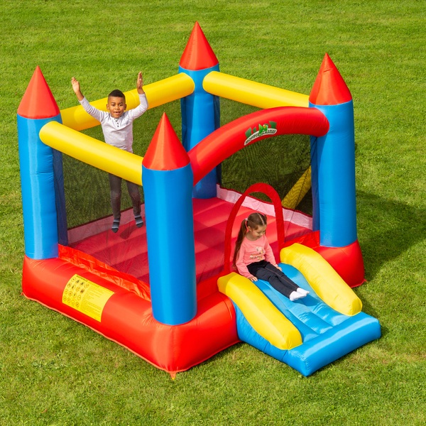 cute inflatable bouncer slide