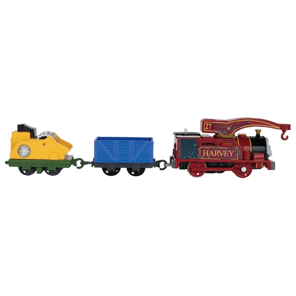 Thomas & Friends TrackMaster Helpful Harvey Toy Engine | Smyths Toys UK