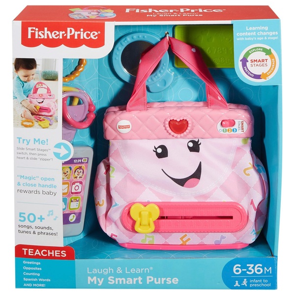 fisher price learning purse