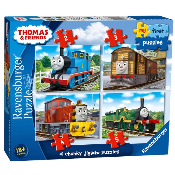 Thomas and Friends First Puzzles 4in1 - Jigsaws & Puzzles UK