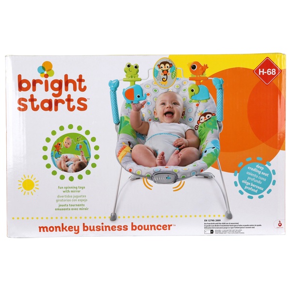 Bright Starts Monkey Business Bouncer Baby Bouncers Ireland