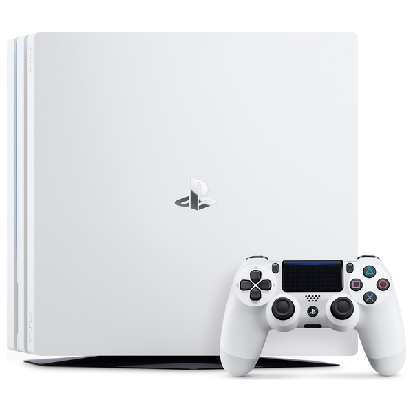 PlayStation 4 Pro 1TB White Console - Smyths Toys Ireland