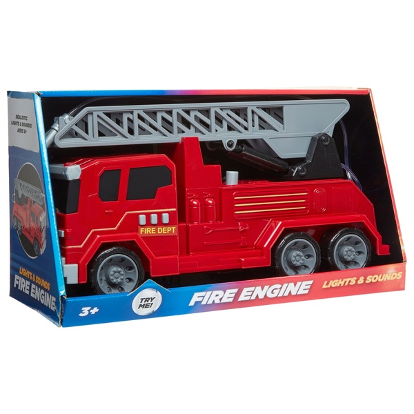 toy fire engine with lights and sounds