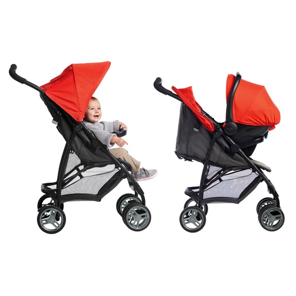 Graco Literider Travel System - Black and Red - Travel Systems UK