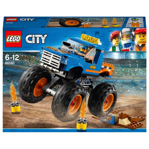 Lego 60180 City Vehicles Monster Truck Toy Construction Set Smyths Toys Ireland - car crushers 2 buying a fire engine roblox 6