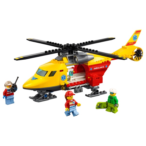 LEGO 60179 City Vehicles Ambulance Toy Helicopter Playset - LEGO City UK