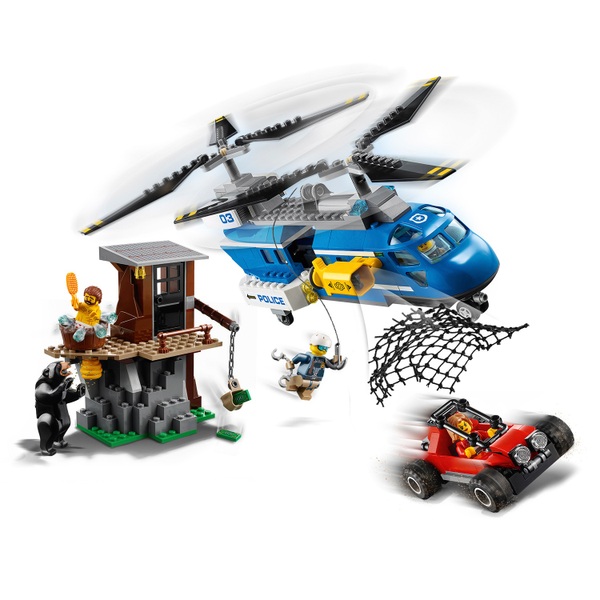 LEGO 60173 City Police Mountain Arrest Helicopter Toy - Smyths Toys