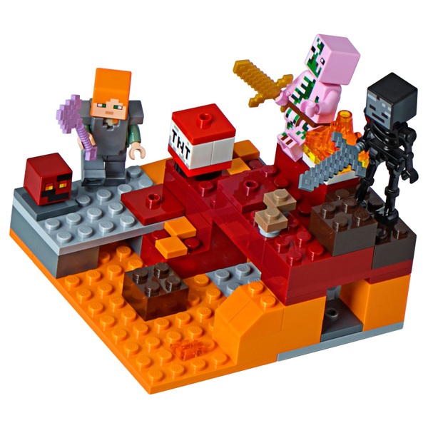 LEGO 21139 Minecraft The Nether Fight - LEGO Minecraft UK