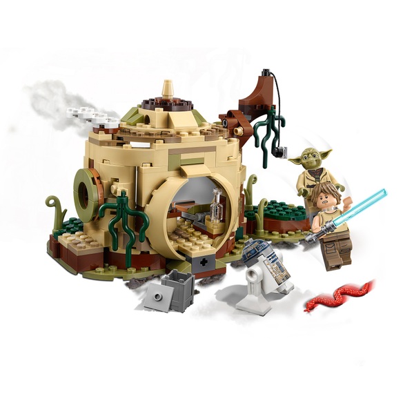 LEGO 75208 Star Wars Toy Yoda’s Hut Toy Building Set - LEGO Star Wars ...