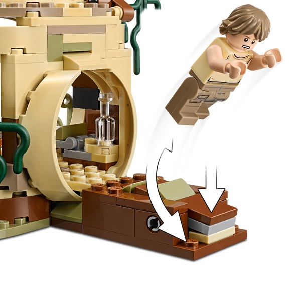 LEGO 75208 Star Wars Toy Yoda’s Hut Toy Building Set - LEGO Star Wars ...