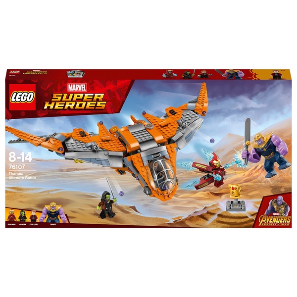 Lego 76107 Marvel Avengers Thanos Ultimate Battle Superhero Toy Marvel Avengers Infinity War - how to get thanos glove in roblox