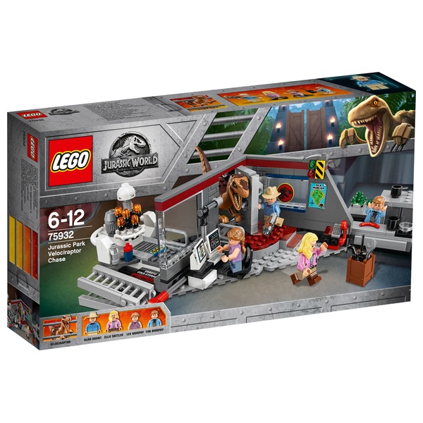 Lego 75932 Jurassic World Jurassic Park Velociraptor Chase