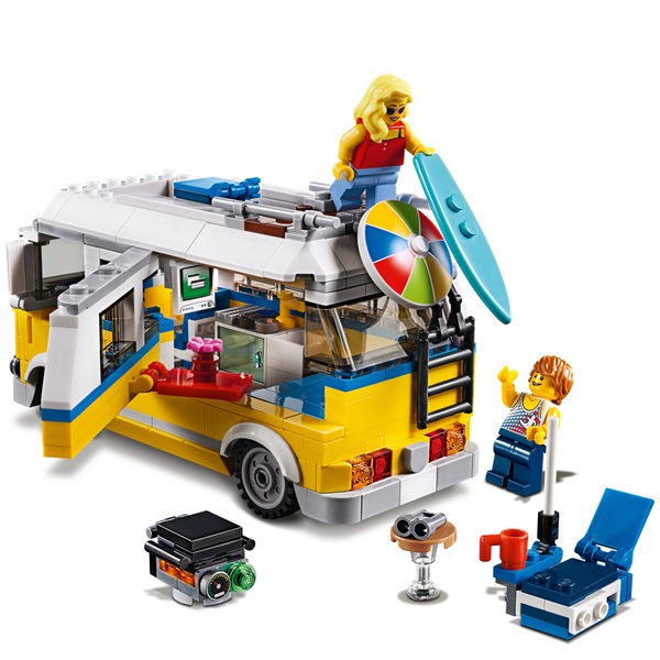 LEGO 31079 CREATOR Sunshine Surfer Van 3in1 Construction Toy - LEGO ...