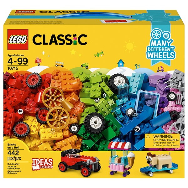 lego classic 10715 bricks on a roll