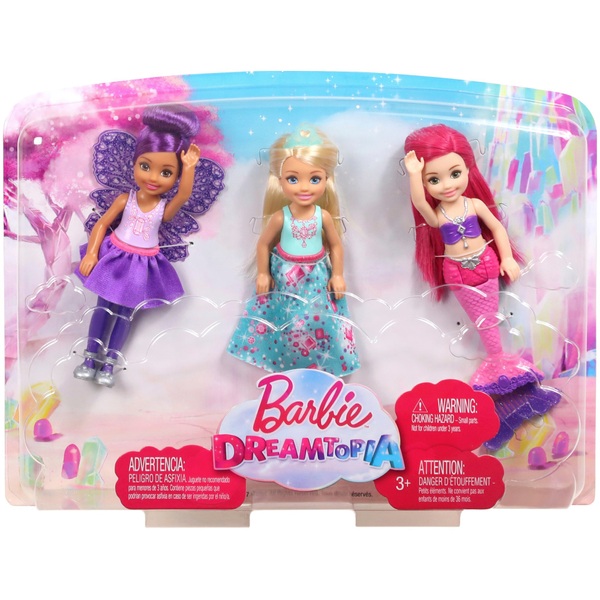 barbie dreamtopia dolls gift pack