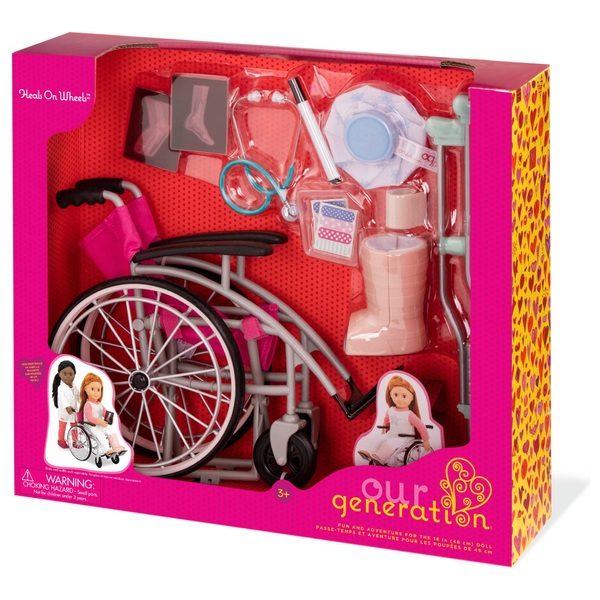 barbie wheelchair argos