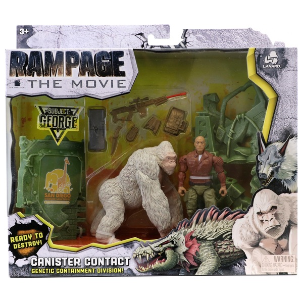 rampage the movie figures