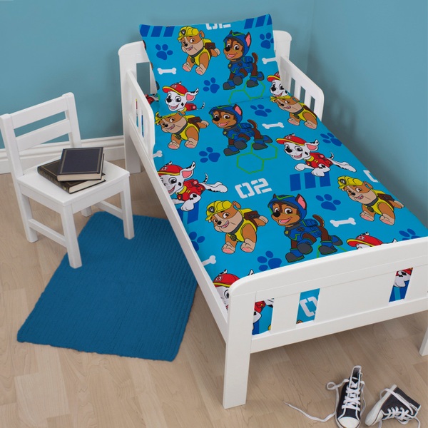 paw patrol junior bed set