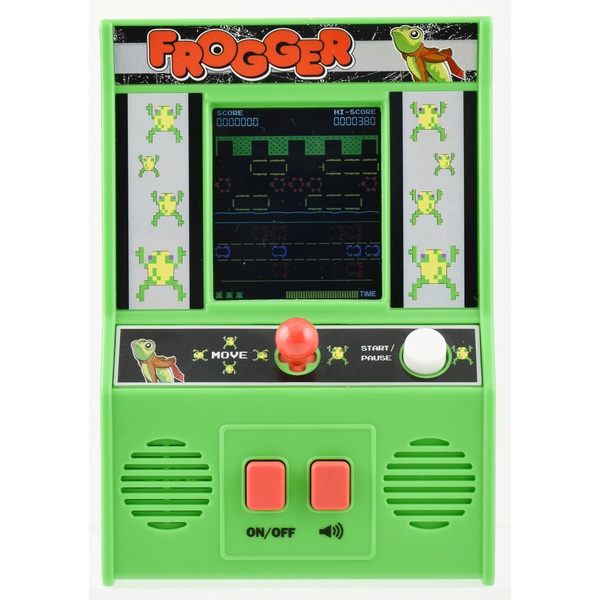 Frogger Mini Arcade Game Retro Gaming UK