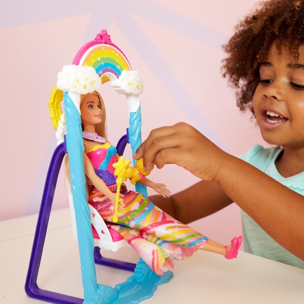 barbie puppy slide and swing