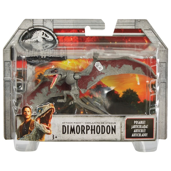 Jurassic World Attack Pack Dimorphodon Dinosaur - Jurassic World UK