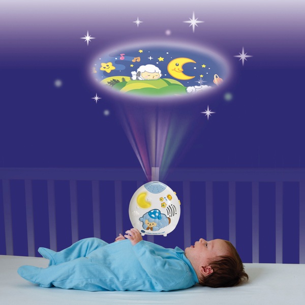 baby lullaby light projector