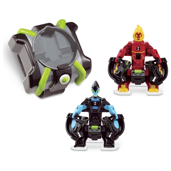 Ben 10 Heatblast and XLR8 Omni Launch Battle Figures - Ben 10 UK