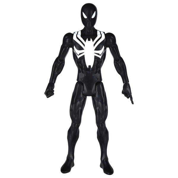 Spider-Man Titan Hero Series Web Warriors: Black Suit Spider-Man ...