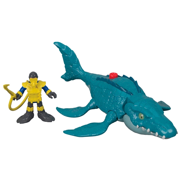 Imaginext Jurassic World Mosasaurus Diver Jurassic World Ireland - 