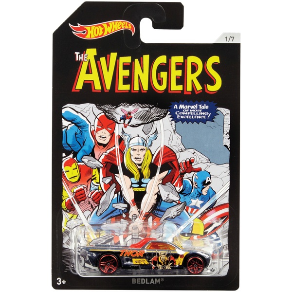 Hot Wheels Avengers Vehicle Assortment Hot Wheels Cars UK